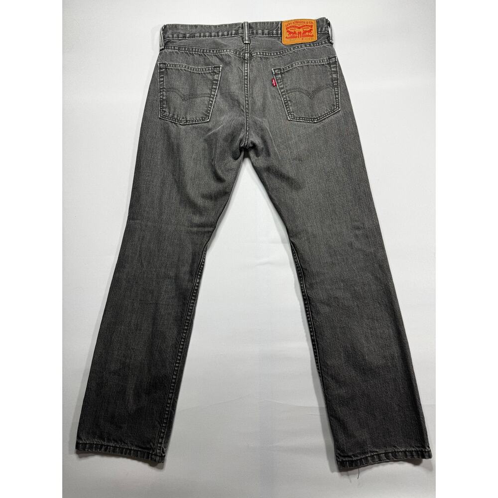 Levi's 513 Men's Slim Fit Straight Leg Gray  Jeans - Size 30x30 (30x28.5)* - Picture 2 of 5